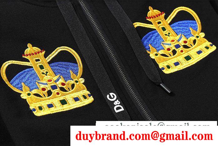軽快に着こなせる ドルチェ＆ガッバーナ 冬季新作品 Dolce&Gabbana パーカー 数量限定特別価格