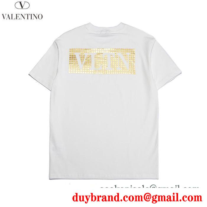 続々とお目見える夏季新作 valentino 2色可選 tシャツ/半袖ヴァレンティノ春夏の流行り2019新品