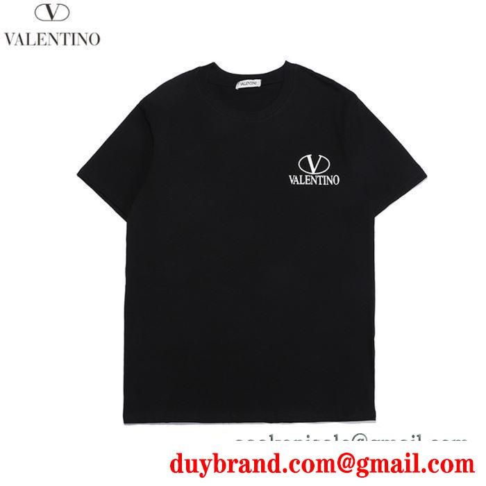 続々とお目見える夏季新作 valentino 2色可選 tシャツ/半袖ヴァレンティノ春夏の流行り2019新品