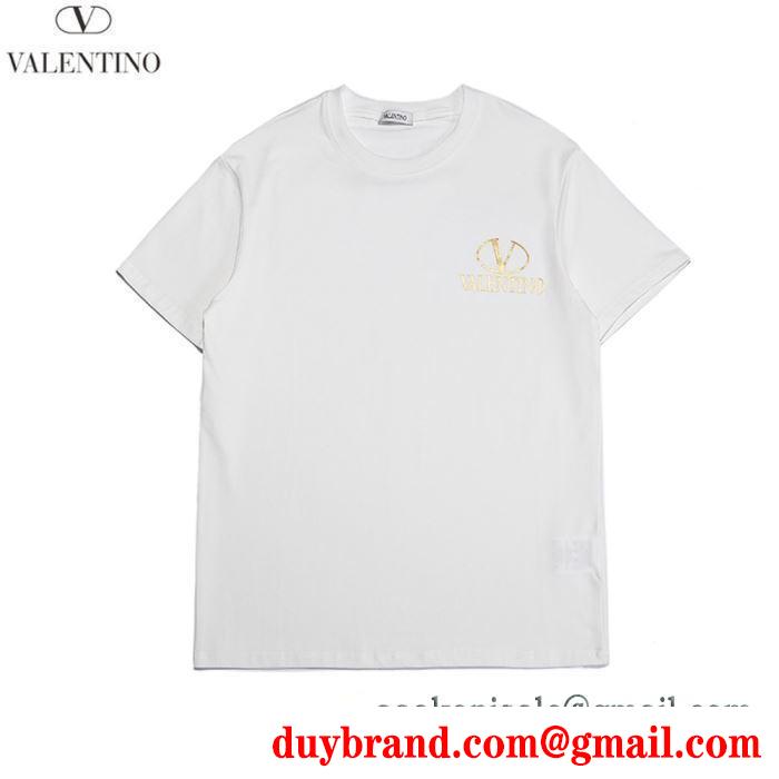続々とお目見える夏季新作 valentino 2色可選 tシャツ/半袖ヴァレンティノ春夏の流行り2019新品