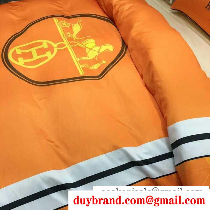 2019秋冬におすすめ着こなしエルメス hermes 寝具4点セット 秋冬ファッションを明るくなる