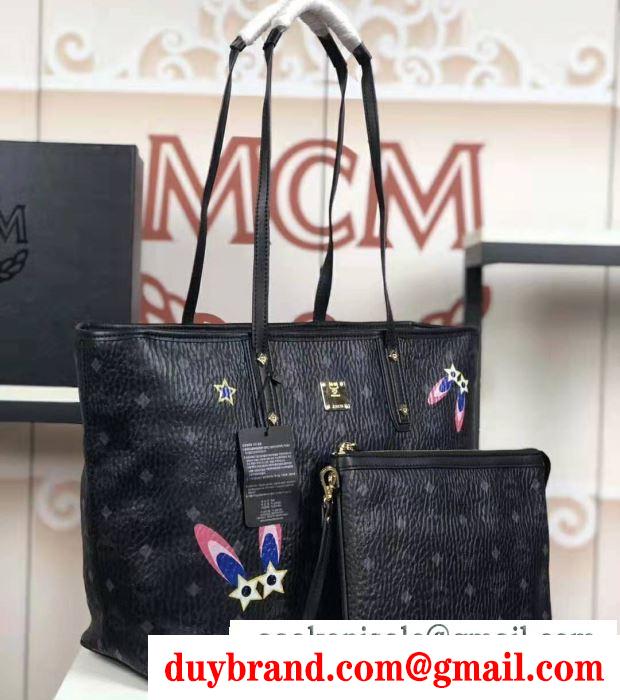 エムシーエム mcm ハンドバッグ 3色可選 2019秋冬におすすめ着こなし 秋らしさを演出できる