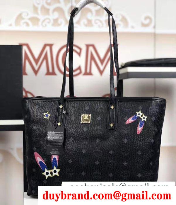 エムシーエム mcm ハンドバッグ 3色可選 2019秋冬におすすめ着こなし 秋らしさを演出できる
