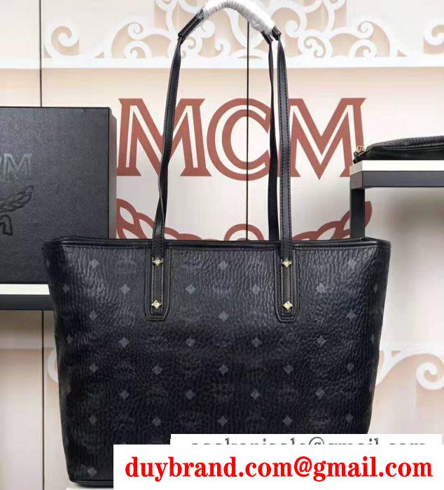 エムシーエム mcm ハンドバッグ 3色可選 2019秋冬におすすめ着こなし 秋らしさを演出できる