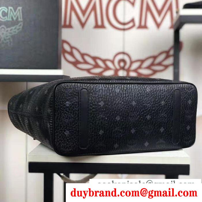 エムシーエム mcm ハンドバッグ 3色可選 2019秋冬におすすめ着こなし 秋らしさを演出できる