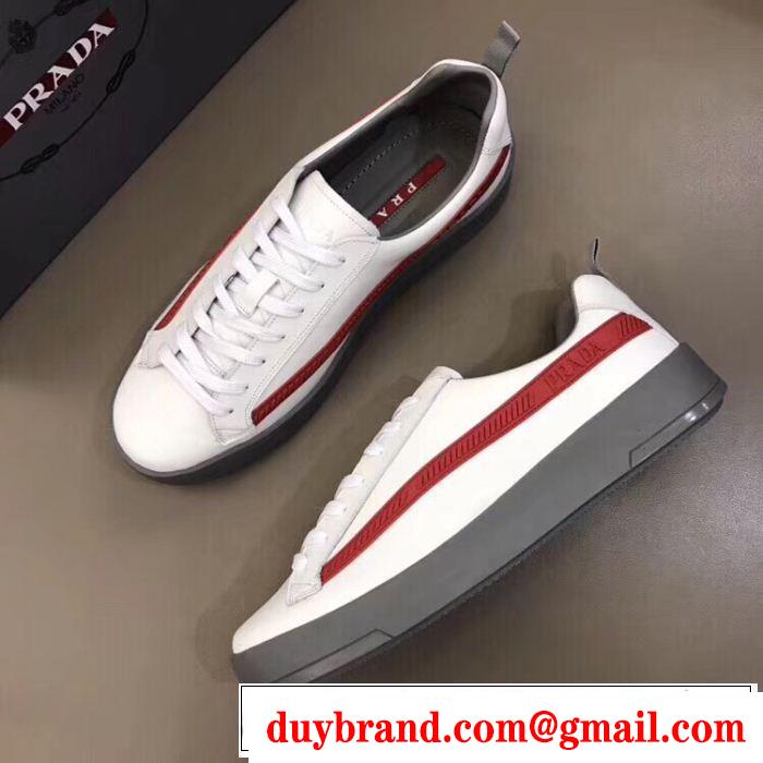 PRADA プラダ カジュアルシューズ 2色可選 おしゃれな夏ファッション2019 今期注目のブランドトレンド