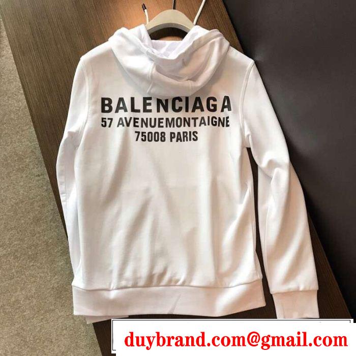 正規品保証19春夏 パーカー バレンシアガ春色の最旬の人気アイテム BALENCIAGA 新商品☆完売必至