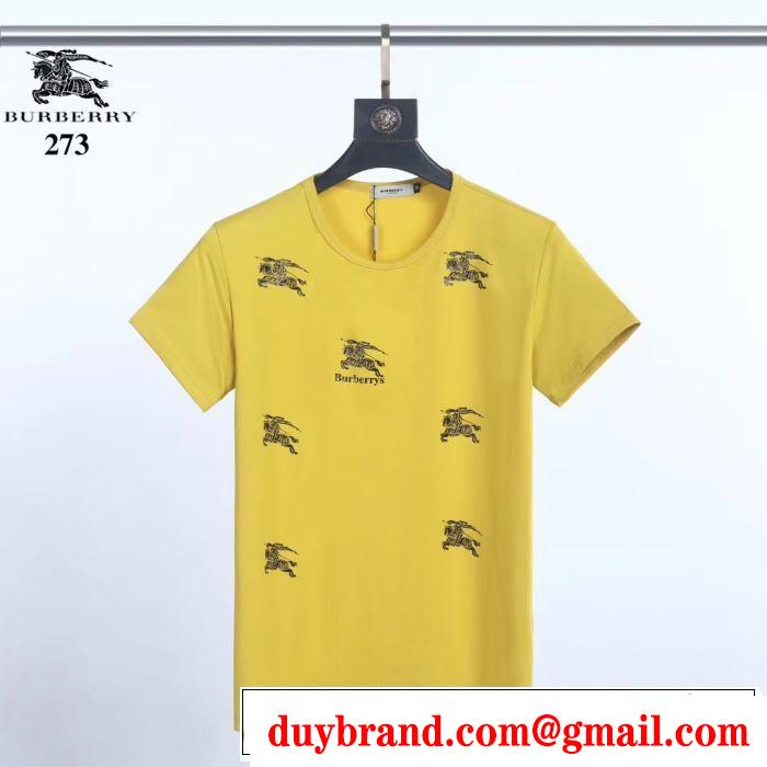 Tシャツ/ティーシャツ ぜひ今年のトレンドをチェック バーバリー 2019年春夏流行ファッション BURBERRY  3色可選