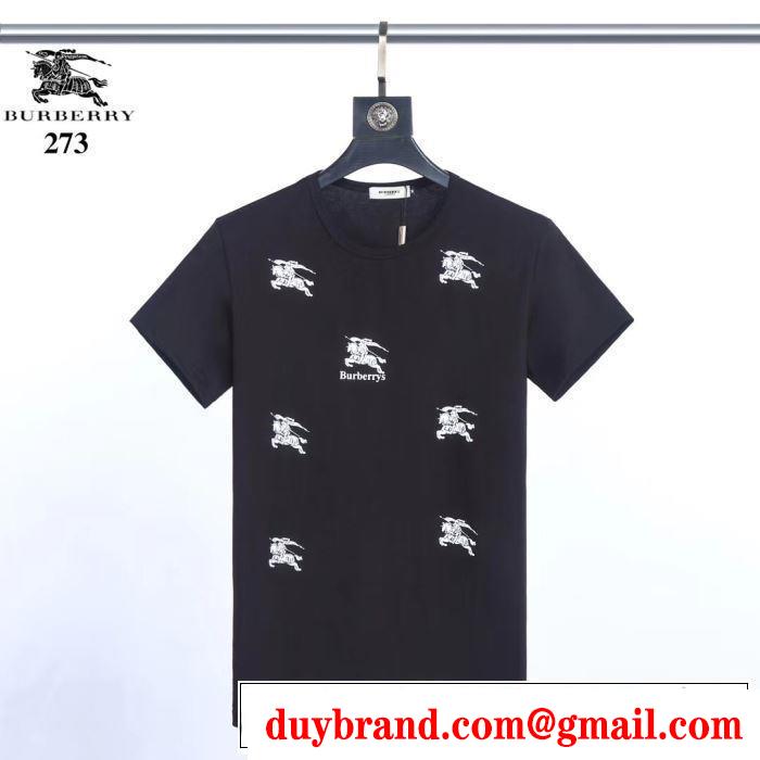Tシャツ/ティーシャツ ぜひ今年のトレンドをチェック バーバリー 2019年春夏流行ファッション BURBERRY  3色可選