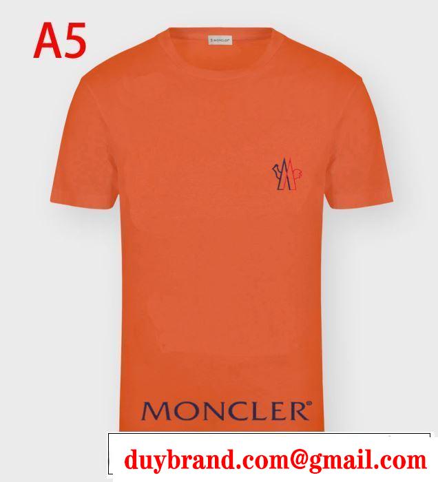 2020SS人気 MONCLER モンクレール スーパーコピー ｔシャツ コピー 春夏コレクション 新作 シンプルなデザインコットンウェア