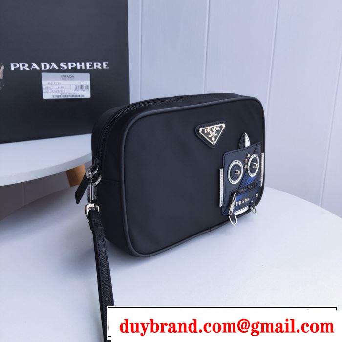 質の高い新品 プラダ PRADA 注目度が上昇中 ポーチ 2020年春夏コレクション