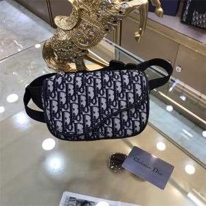 Túi đeo eo yên ngựa siêu cấp , Túi đeo chéo Dior dây đeo nylon jacquard chất lượng cao