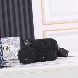  Túi nam Dior Đẳng cấp 2022 1:1 AUTHENTIC nhập khẩu chất lượng cao mới 2 màu sắc lựa chọn 