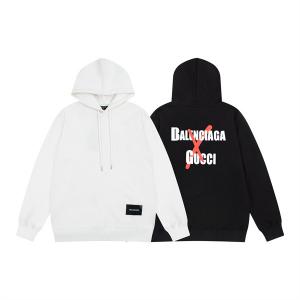 Áo Hoodie GUCCI × BALENCIAGA Thu đông 2022FW UNISEX replica 1:1 uy tín giá tốt 