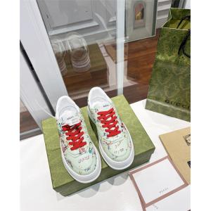 Giày thể thao unisex Gucci Floral "Soave" màu xanh bạc hà Hàng hiệu siêu cấp Mới nhất 2022 nhập khẩu uy tín chất lượng cao 