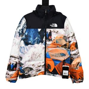 Áo khoác lông vũ unisex THE NORTH FACE × INVINCIBLE Printed Mountain Jacket TNF Hàng hiệu siêu cấp 1:1 phiên bản loại 2 nhập khẩu uy tín 2022 