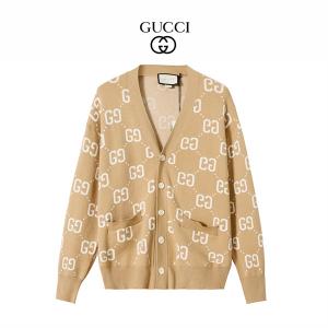  Áo len lông cừu cardigan GUCCI unisex siêu cấp LIKE AUTH nhập khẩu chất lượng cao 2022 