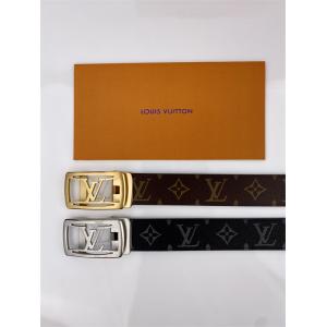 Thắt lưng nam Louis Vuitton da bò hai mặt nhập khẩu siêu cấp like Auth chất lượng cao 2022 