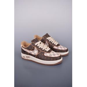 Giày thể thao Louis Vuitton x NK Air Force unisex phiên bản hợp Tác Monogram nhập khẩu chất lượng cao 2022 