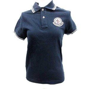 Moncler Moncler polo áo ngắn tay XS Kon Blue White /YH Ladies [đã sử dụng] [Vector đã sử dụng quần áo]: 081-301710140129: Vector bán quần áo cũ của thương hiệu -Mail Đơn đặt hàng