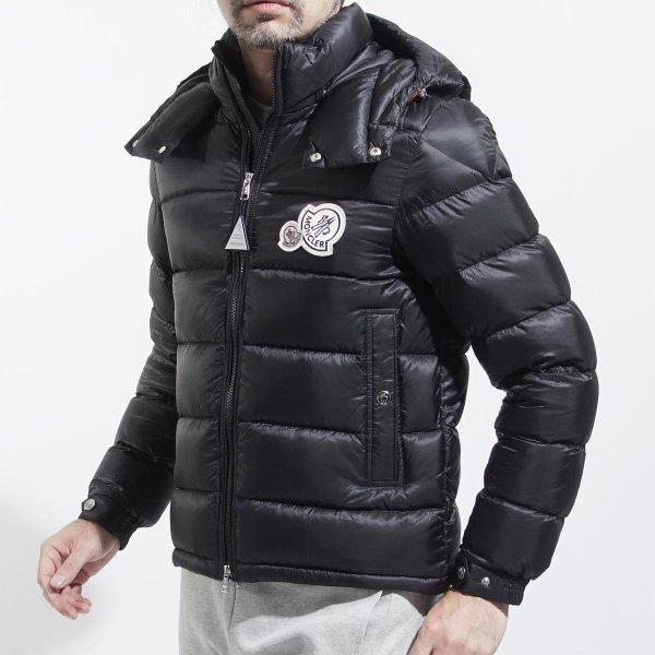 Moncler Moncler Down Áo khoác đen Xuống áo khoác ngoài Clear Quilting Silhouette Bramant-4181149-5334-999 Bramant: Bramant-53334: Yahoo màu xanh hiện đại!