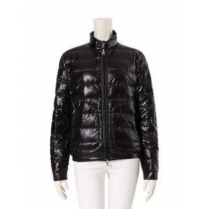 Moncler moncler xuống áo khoác acorus acoras màu đen bên ngoài xuống đất gửi thư