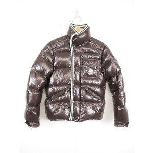 Moncler Moncler Branson Branson Down áo khoác Blouson Nylon Brown Tea/O25 Đơn đặt hàng qua thư nam
