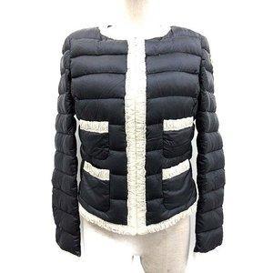 Moncler Moncler Down Jacket Không màu sắc Flavienne Navy White /TU Ladies Order Mua sắm Đơn đặt hàng