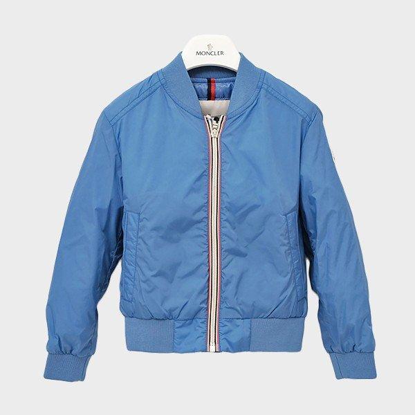 Moncler Moncler Kids Junior Children Quần áo Aldioric Ánh sáng Áo khoác Light Blue hoàn thành
