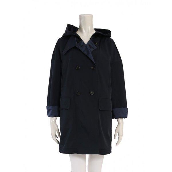 Moncler Moncler Cantal Court với Hải quân Thực phẩm 49057 Lý do thư phụ nữ