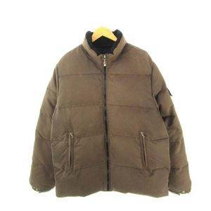 Moncler Moncler Tea Tag Down Áo khoác Blouson Outer Outer Brown MAIL ĐẶT HÀNG MAIL