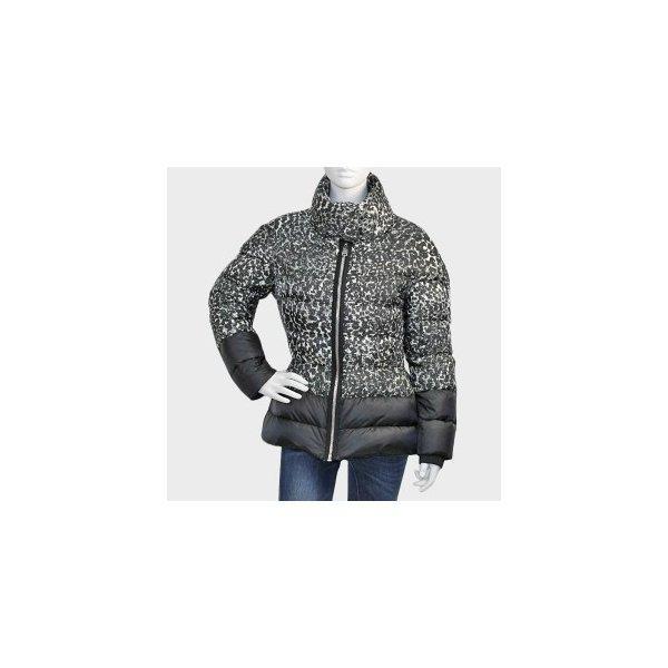 Moncler Gam Louge Moncler Gamme Rouge Ysaline Down Áo khoác đen X Trắng Ladies ★ Đặt hàng thư giá rẻ