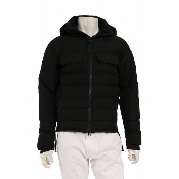 Canada Goose Canada Goose Down Áo khoác đen Nhãn đen Hargrave Parka 2590M Đơn đặt hàng qua thư nam