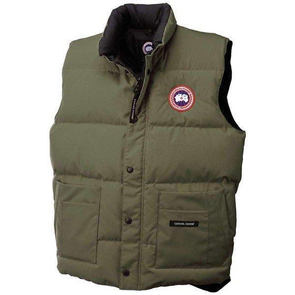 Canada Goose Tops nam tốt nhất nam Canada Goose nam Vest Freestyle Vest Milit