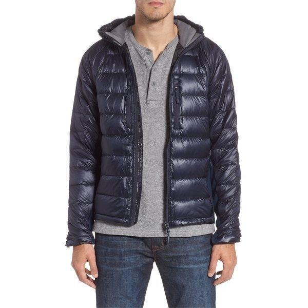 Áo khoác ngỗng canada/ blouson outer nam canada ngỗng 'hybridge lite hoody' Slim phù hợp với áo khoác đóng gói Đô đốc màu xanh/ đen: 36-i37st9f647-dufe: asty-shop2-mail Đơn đặt hàng