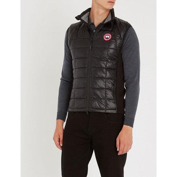 Canada Goose Canada Goose Canada Goose nam giới tốt nhất Tops Hybridge Lite Quilted Shell-Down Gilet S: BLCK/L: Graphte: AP5-5444370-25963:
