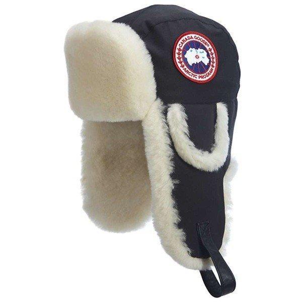 Canada Goose Hat Phụ kiện nam giới Canada Shearling Co-pilot Mat Black: 31-1C1YBQFGTB-0236: ASTY-Shop2-Mail Đơn đặt hàng Mua sắm Mua sắm Mua sắm Mua sắm