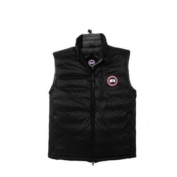 Canada Goose Tops nam tốt nhất Canada Goose Men Lodge Down Vest Black / Graphite: 31-PXG9K7XRSB-A98G