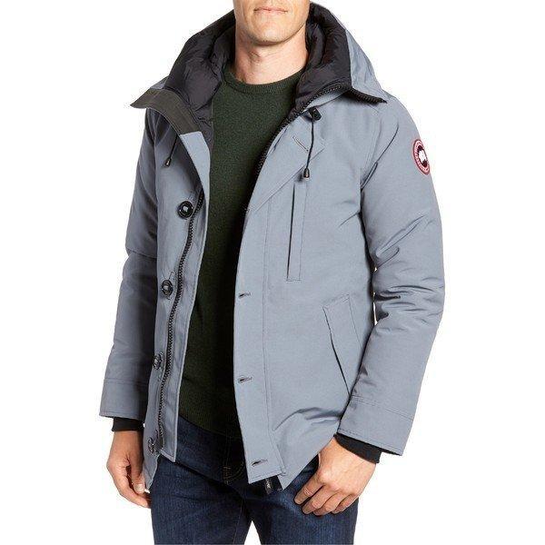 Áo khoác ngỗng canada / Blouson Outer Men's Canada Goose Chateau Slim Fit Down Parka Mid Grey: