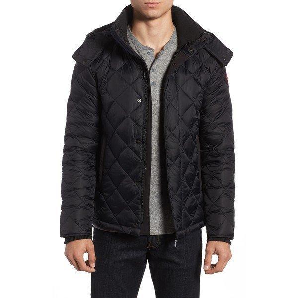 Áo khoác ngỗng canada / Blouson Outer nam Canada Goose Hendriksen quilted Down Black: 36-M3FGA35V76-0236: asty-shop2-mail Đơn hàng Mua sắm Mua sắm Mua sắm Mua sắm