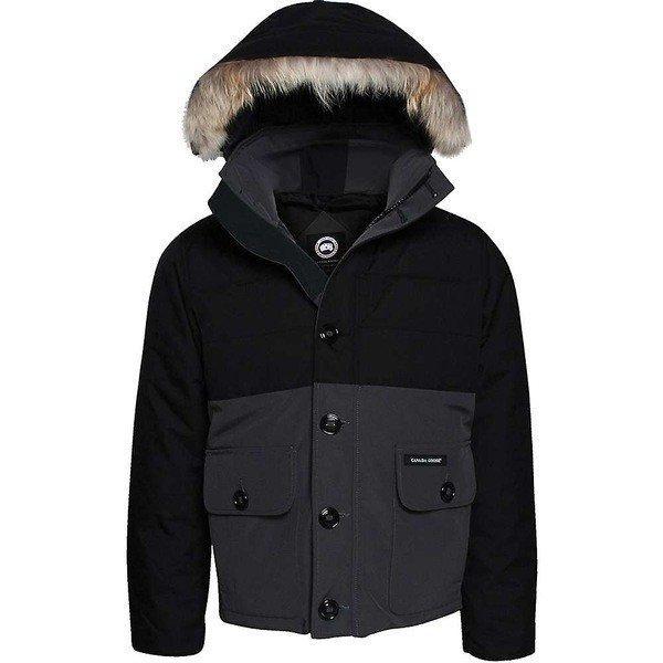 Áo khoác ngỗng canada / Blouson Outer nam Canada Goose Goose Woodland parka Black / Graphite: