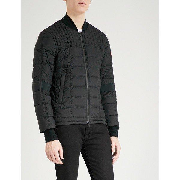 Áo khoác ngỗng canada / Blouson Men Outer Duter Shell-Down Bomber Áo khoác màu đen: 37-2CYYM4OX61-5PAH