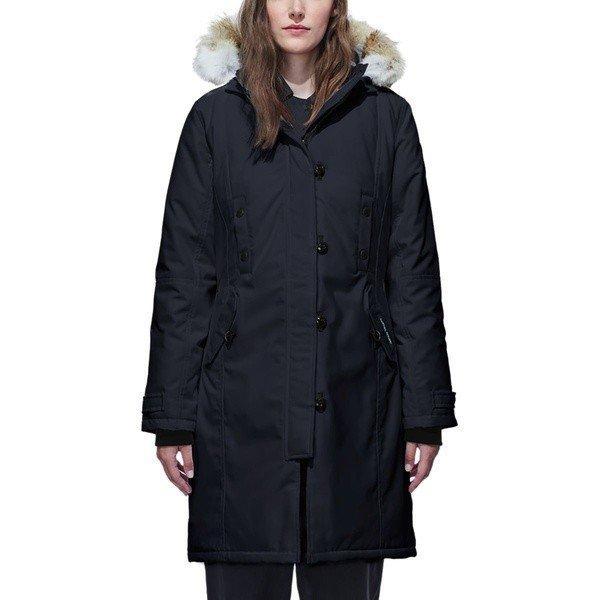 Áo khoác ngỗng canada / Blouson Ladies Outer Kensington Down Parka Đô đốc Xanh