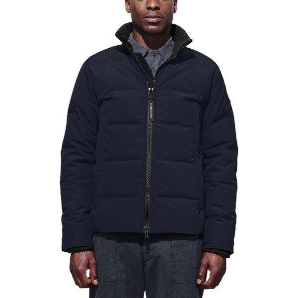 Canada Goose Jacket & Blouson Men Outer Woolford Down Đô đốc Blue: 03-NDHHXL87HU-69OQ: Thời trang nhập khẩu nước ngoài