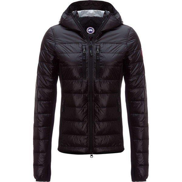 Áo khoác ngỗng canada/Blouson Ladies Outer Hybridge Lite Hooded Down Áo khoác -Women's Black/Graphite: 03-2CA5CLID0R -40A1