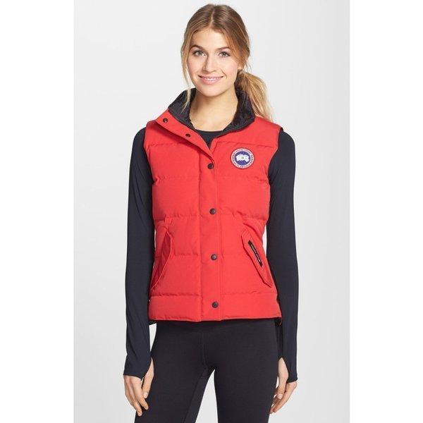 Canada Goose Canada Goose Ladies Down Áo khoác ngoài tự do Slim Fit Down Vest Red: DP3-956984-163184: Fermart Fermart EF-Mail Đơn đặt hàng Mua sắm Mua sắm Mua sắm Đơn đặt hàng