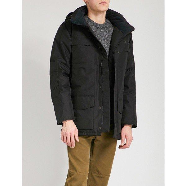 Áo khoác ngỗng canada / blouson nam outer windemere hooded quilted shell-down black_herringbone: 37-mbg9khyajj-e4yl: asty-shop2 đơn đặt hàng mua sắm mua sắm mua sắm mua sắm