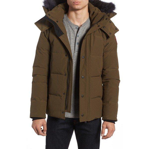 Áo khoác ngỗng canada/ Blouson Outer Men's Canada Goose Wyndham Slim Fit chính hãng Coyote Fur Trim Down Just Military Green/ Grey: 36-1Yasilu-DZ0N: ASTY-Shop2-Mail Đơn hàng Mua sắm Mua sắm Mua sắm Mua sắm Mua sắm Mua sắm Mua sắm Mua sắm Mua sắm