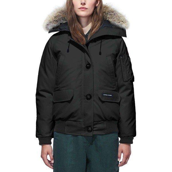 Áo khoác ngỗng canada / Blouson Ladies Outer Chilliwack Bomber -Women's Black_ Canada Goose Canada Goose_ Thương hiệu giá rẻ (lớn nhất )