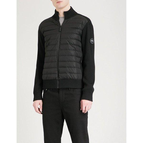 Canada Goose canada Goose nam Down Áo khoác ngoài Hybridge Shell-Down và Wool Jacket Black: AP5-6099367-010: Fermat Fermart 3RD Store Mail Mua sắm Mua sắm Mua sắm Đơn hàng